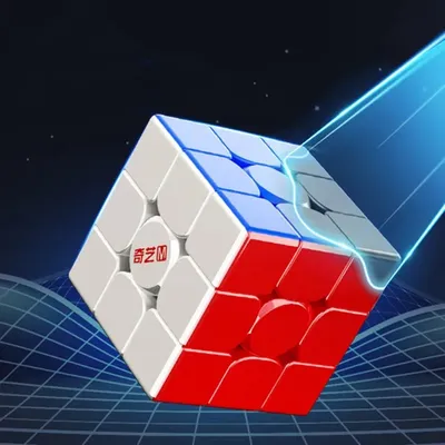 QiYi M Pro 3x3 Serie Magnetischer/Maglev UV-Zauberwürfel Lernspielzeug 3x3 Zauberwürfel Maglev Image