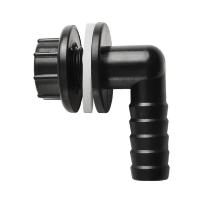 1 Pc Elbow Connector 3/8" To 14mm Hose Nozzle Fit For Water Tank Fish Tank Irrigation Garden Supplies Water Connectors
