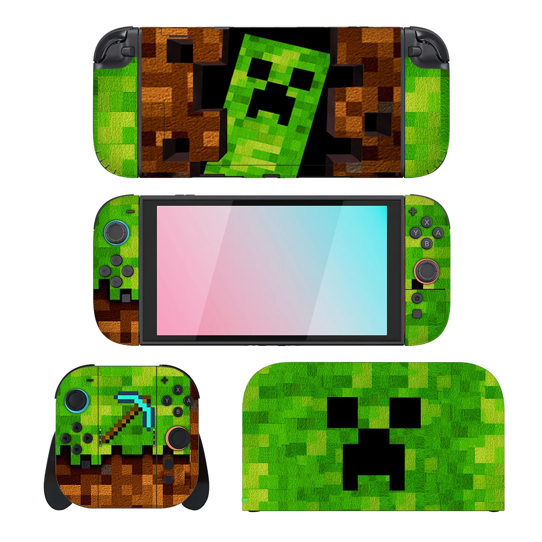 Neue Spielschutzaufkleber-Haut für Nintendo Switch 2-Konsole, Dock-Ladegerät, Ständer, Halter, Joy-Con-Controller, Vinyl Image