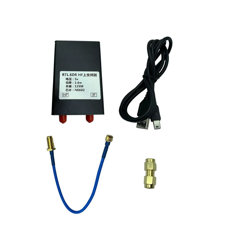RTL-SDR HF-Upconverter NE602 125 MHz 1,6 W 150 K-30 MHz HF-Upconverter für RTL2383U RTL-SDR-Empfänger mit Verbindungskabel Image
