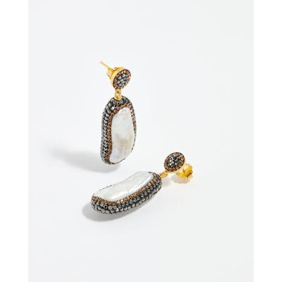 Baroque Pearl Double Sided Earrings