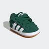 Sneaker ADIDAS ORIGINALS "CAMPUS BABYSCHUHE FÜR KINDER", Gr. 17, grün (dunkelgrün, cloud weiß, gum 2), Synthetik, sportlich, Schuhe