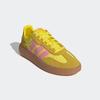 Sneaker ADIDAS SPORTSWEAR "BARREDA DECODE", Gr. 40, gelb, bliss pink, preloved bronze, Textil, Leder, sportlich, Schuhe, Design auf den Spuren des adidas Handball Spezial