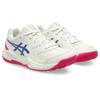 Tennisschuh ASICS "GEL-DEDICATE 8 GS", Gr. 37, cream, schwarz cobalt, Synthetik, sportlich, Schuhe, Multicourt-Schuhe