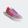 Sneaker ADIDAS SPORTSWEAR "BARREDA DECODE E KINDER", Gr. 38,5, preloved lila, lucid rot, powder plum, Leder, Textil, sportlich, Schuhe