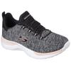 Slip-On Sneaker SKECHERS "DYNAMIGHT-BREAK-THROUGH", Damen, Gr. 41, schwarz (schwarz, meliert), Textil, Synthetik, sportlich, Schuhe, Trainingsschuh, Freizeitschuh mit praktischem Gummizug