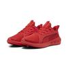 Laufschuh PUMA "SOFTRIDE Carson Laufschuhe Erwachsene", Gr. 40, rot (for all time rot schwarz), Obermaterial: Textil, Synthetik; Futter: Textil; Innensohle: Textil; Laufsohle: Gummi, Schuhe