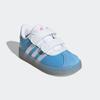 Sneaker ADIDAS SPORTSWEAR "ADIDAS E DISNEY CINDERELLA VL COURT 3.0 KIDS", Gr. 25, semi blau burst, cloud weiß, lucid pink, sportlich, Schuhe