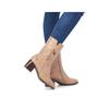 Stiefelette REMONTE "Remonte Stiefelette Glattleder", Damen, Gr. 42, braun, Glattleder, casual, Schuhe
