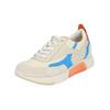 Sneaker PAUL GREEN "Paul Green Sneaker Veloursleder/Textil", Damen, Gr. 38, blau (beige, blau), Veloursleder, Textil, casual, Schuhe