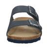 Hausschuh ROHDE "Rohde Hausschuhe Leder", Herren, Gr. 41, blau (ocean), Leder, casual, Schuhe