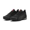 Laufschuh PUMA "Voltaic Evo Sneakers Erwachsene", Gr. 47, schwarz stormy slate for all time rot gray, Obermaterial: Synthetik, Textil; Futter: Textil; Innensohle: Textil; Laufsohle: Gummi, Schuhe