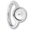 Silberring ONE ELEMENT "Ring aus 925 Silber Ring aus 925 Silber" Gr. 54, silber, Fingerringe, Damen, 54, Silber 925 (Sterlingsilber)-Perlen, Silber 925 (Sterlingsilber), Perlen, für Damen – klassisch & elegant im Design