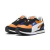 Sneaker PUMA "Road Rider Suede Sneakers Erwachsene", Gr. 37, orange glo schwarz, Obermaterial: Synthetik, Textil, Leder;, Schuhe