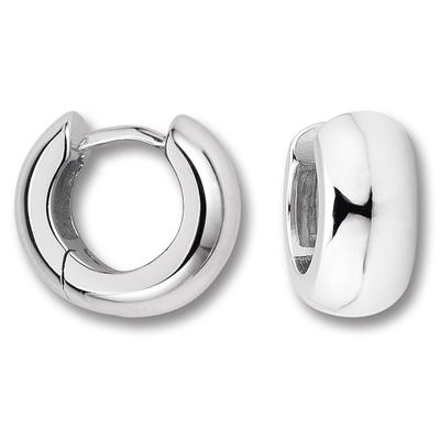 Paar Creolen ONE ELEMENT "Ohrringe Creolen aus 925 Silber Ohrringe Creolen aus 925 Silber", silber, Ohrringe, Damen, Damen, Silber 925 (Sterlingsilber), edles Design – modisch & dezent zugleich Image