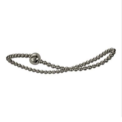 Silberarmband ONE ELEMENT "Armband Kugelkette aus 925 Silber Ø 58,0 mm mit", silber, Armbänder, Damen, Silber 925 (Sterlingsilber), Gummiband – ein stilvolles Accessoire für Damen mit Geschmack Image