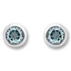 Paar Ohrhänger ONE ELEMENT "Blau Topas Ohrringe Ohrstecker aus 333 Weißgold", silber, Ohrringe, Damen, Damen, Weißgold 333-Gold, Weißgold 333, Gold, für Damen – klassisch & elegant im Design