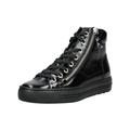 Sneaker PAUL GREEN "Paul Green Sneaker Glattleder", Damen, Gr. 39, schwarz, Glattleder, casual, Schuhe