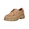 Schnürschuh PAUL GREEN "Paul Green Halbschuhe Nubukleder", Damen, Gr. 40, braun (tan), Nubukleder, casual, Schuhe
