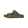 Hausschuh ROHDE "Rohde Hausschuhe Leder", Herren, Gr. 42, grün (olive), Leder, casual, Schuhe