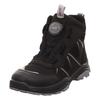 Schnürboots SUPERFIT "JUPITER WMS: Weit", Kinder, Gr. 34, schwarz, Polyester, sportlich, Schuhe, Trekkingschuh mit Wechselfußbett, Größenschablone zum Download