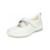Riemchenballerina LEGERO "Legero Ballerinas Nappaleder", Damen, Gr. 38, weiß, Nappaleder, casual, Schuhe