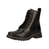 Schnürstiefelette FLY LONDON "Fly London Stiefelette Leder", Damen, Gr. 40, schwarz, Leder, casual, Schuhe