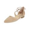 Ballerina PAUL GREEN "Paul Green Ballerinas Veloursleder", Damen, Gr. 36, braun (hellbraun), Veloursleder, casual, Schuhe