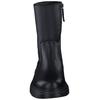 Stiefelette PAUL GREEN "Paul Green Stiefelette Leder/Textil", Damen, Gr. 40,5, schwarz, Leder, Textil, casual, Schuhe