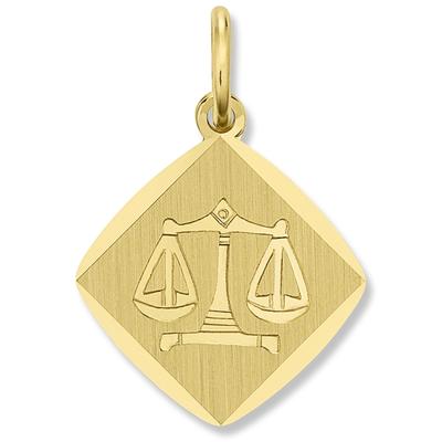 Sternzeichen-Anhänger ONE ELEMENT "Waage Sternzeichen Anhänger aus 333 Gelbgold", gold, Schmuckanhänger, Damen, Waage, Gelbgold 333-Gold, Gelbgold 333, Gold, perfekt als Geschenk zum Jahrestag oder Geburtstag Image