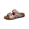 Pantolette ROHDE "Rohde Pantoletten Leder", Damen, Gr. 39, bunt (mehrfarbig), Leder, casual, Schuhe