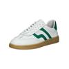 Sneaker GANT "Gant Sneaker Leder", Herren, Gr. 41, bunt (weiß, grün), Leder, casual, Schuhe