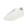 Sneaker GEOX "Geox Sneaker Leder/Synthetik", Damen, Gr. 38, rosa (weiß, rosa), Leder, Synthetik, casual, Schuhe