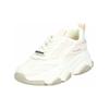 Sneaker STEVE MADDEN "STEVE MADDEN Sneaker Lederimitat/Mesh", Damen, Gr. 42, weiß (weiß, beige), Lederimitat, Textil, casual, Schuhe