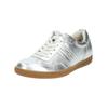 Sneaker PAUL GREEN "Paul Green Sneaker Leder", Damen, Gr. 38, silber (metallic silber), Leder, casual, Schuhe