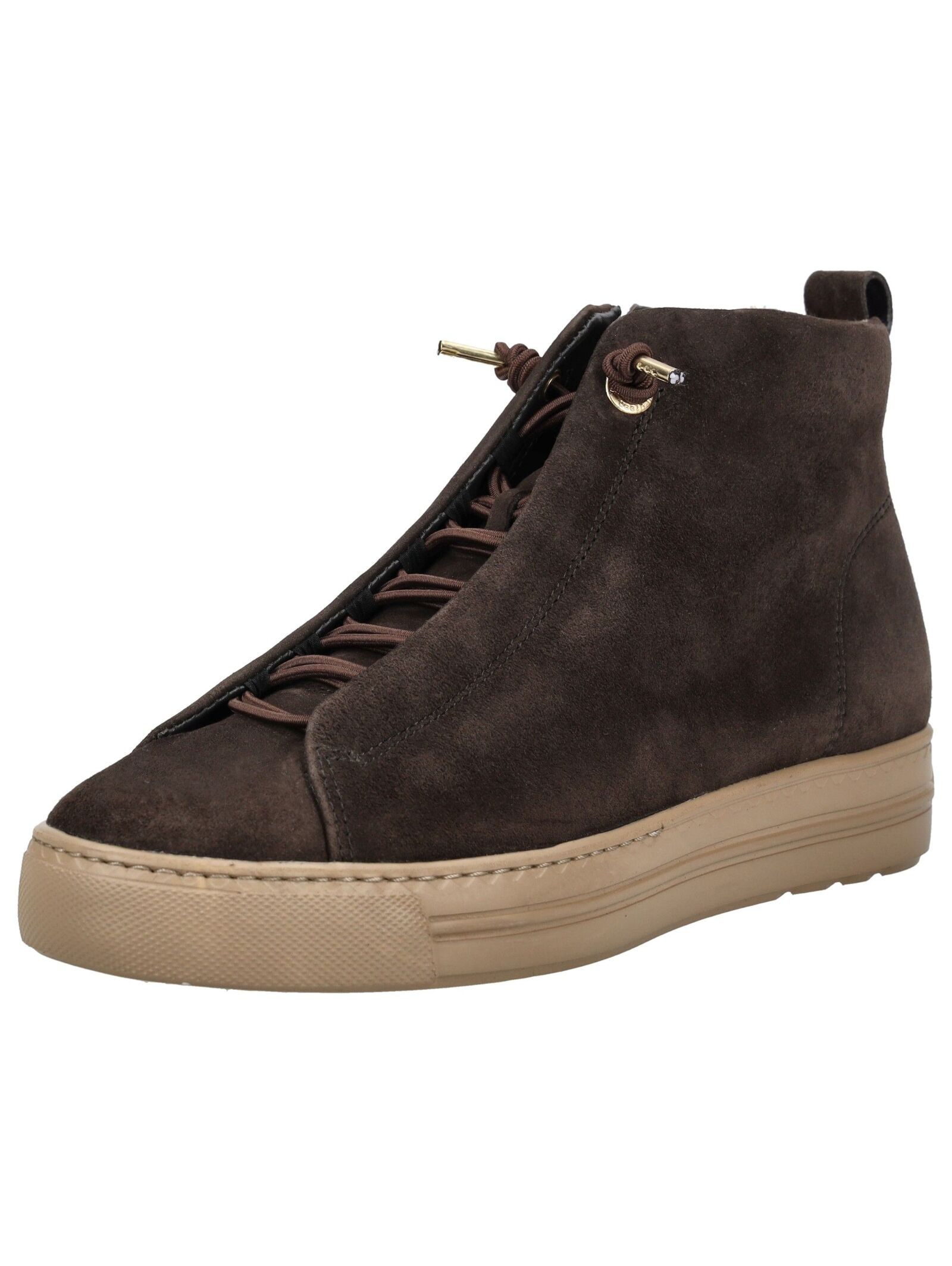 Sneaker PAUL GREEN "Paul Green Sneaker Leder", Herren, Gr. 38, braun, Leder, Schuhe Sneaker Image