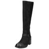 Stiefel PAUL GREEN "Paul Green Stiefel Nubukleder", Damen, Gr. 40,5, schwarz, Nubukleder, casual, Schuhe