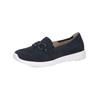 Slipper CAPRICE "Caprice Slipper Veloursleder", Damen, Gr. 38, blau (ocean), Veloursleder, casual, Schuhe