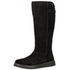 Stiefel LEGERO "Legero Stiefel Veloursleder", Damen, Gr. 39, schwarz, Veloursleder, casual, Schuhe