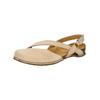 Ballerina EL NATURALISTA "El Naturalista Sandalen Nubukleder", Damen, Gr. 39, beige (cream), Nubukleder, casual, Schuhe