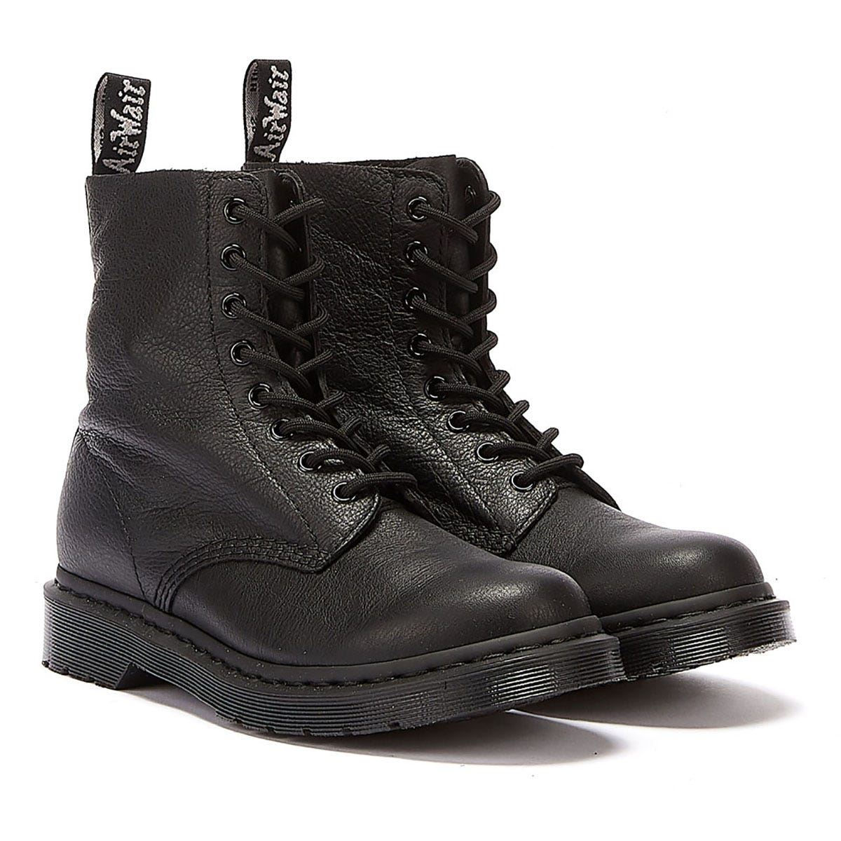 Dr. Martens 1460 Pascal Virginia Damen Mono Stiefel - (Schwarz)