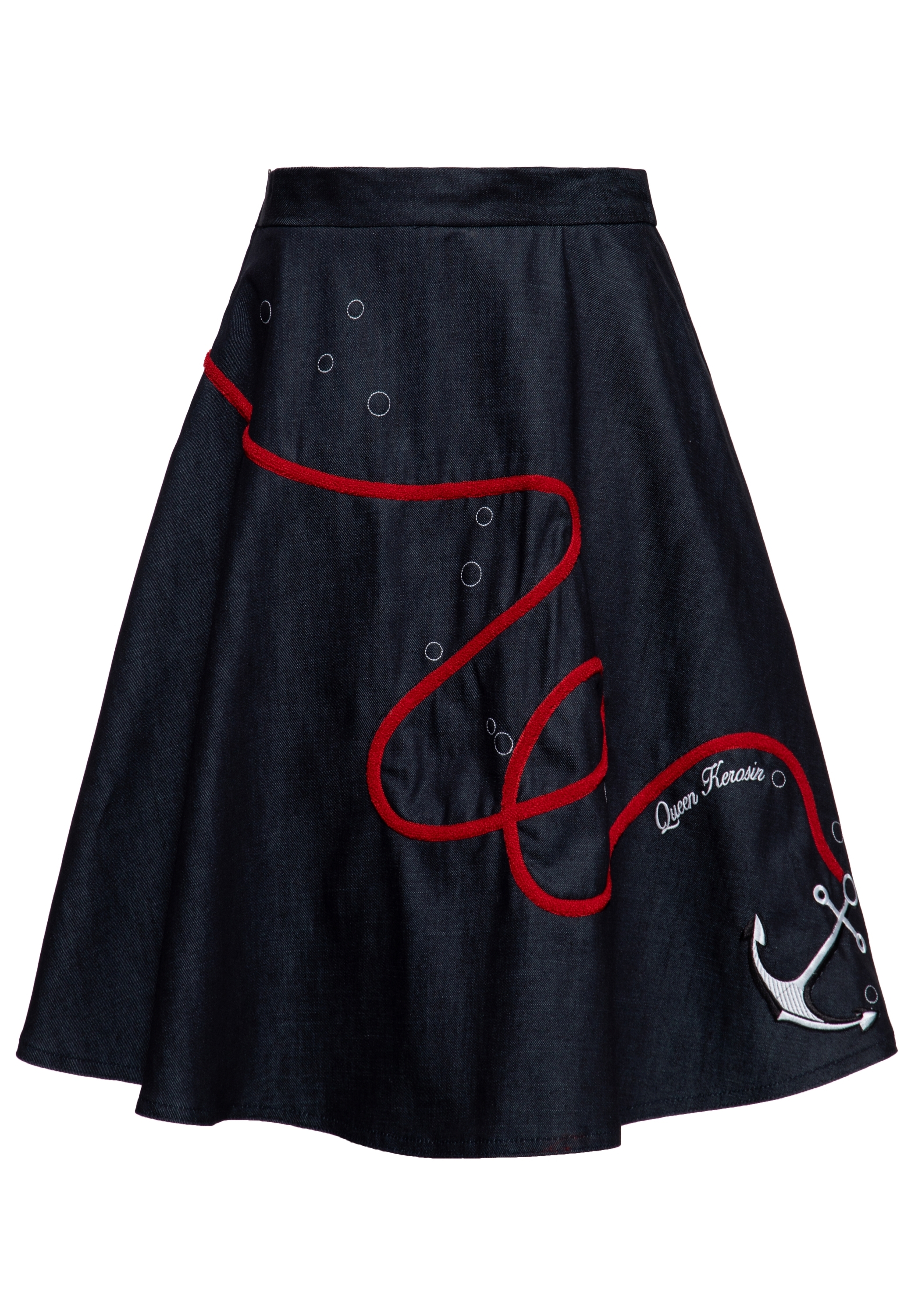 Queen Kerosin Damen Swing Rock Anchor dunkelblau Image