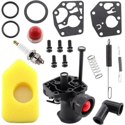 Gotrays - Vergaser-Kit für Briggs & Stratton 499809 498809A 494406 Rasenmäher und Luftfilter 698369 Image
