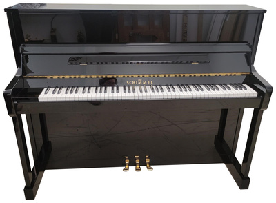 Schimmel Piano used black