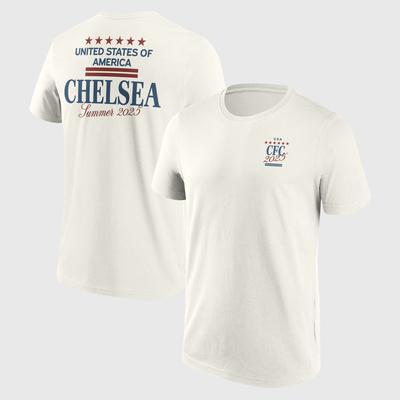 Chelsea Club World Cup US Tour Grafik-T-Shirt – Off-White – Herren Image
