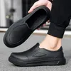 Männer Hausschuhe Chef Schuhe Sommer Strand Hausschuhe Männer Nicht-slip Öl-beständig Küche Schuhe Garten Clogs Hotel Arbeit schuhe EVA Sandalen