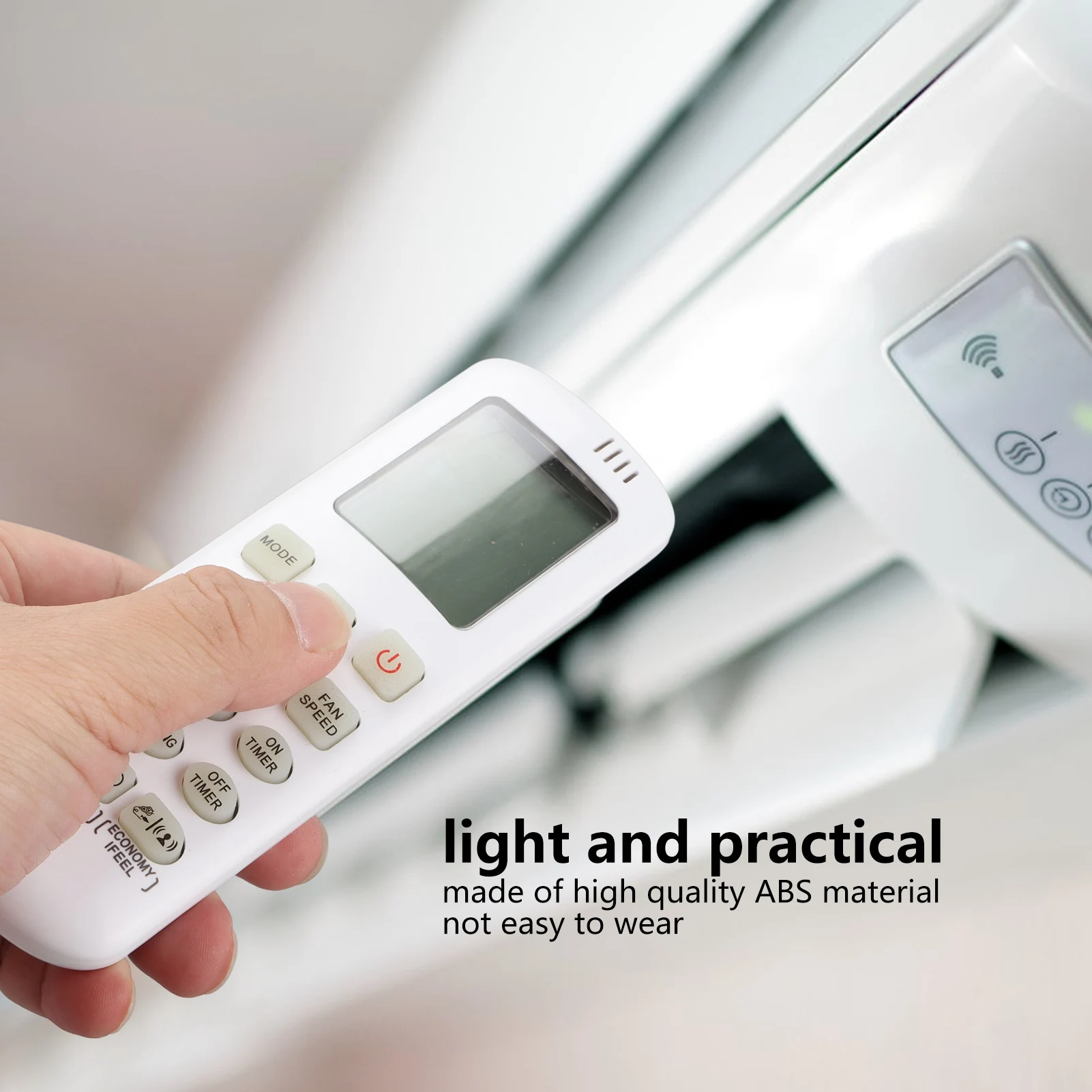Fernbedienung, empfindliche Ersatzklimaanlage, Fernbedienung, einfach zu bedienen, praktisch für Hisense-Klimaanlagen Image