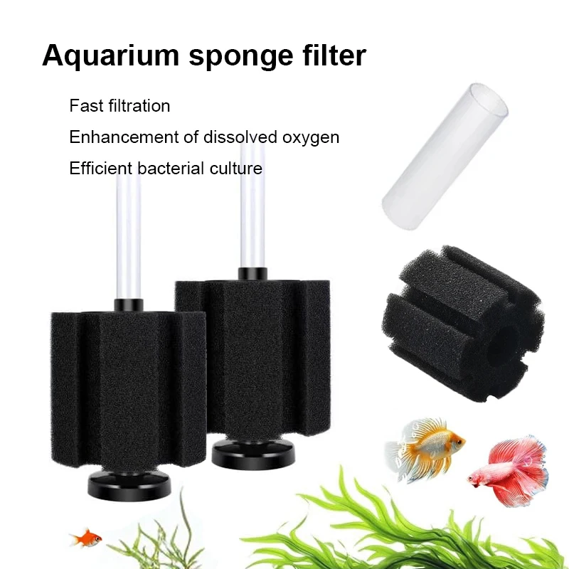 1 stücke 3 Größen Schwamm Filter Für Aquarium Pumpe Skimmer Biochemischen Schwamm Filter Praktische Aquarium Biofilter Zubehör Image