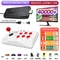 VILCORN M8 Game Stick 4K Arcade Video Game Console for MAME PS1 9 Emulator with Double Arcade Joysitck 41000 Games Retro Machine