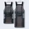 Household PVC Kitchen Apron Waterproof Transparent Black Work Apron Dirt-Proof Oil Resistant Cleaning Aprons